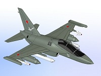 Yak-130 Aircraft Model